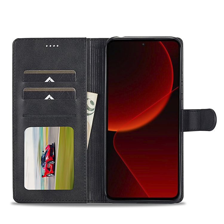 For Xiaomi 14T Pro LC.IMEEKE Calf Texture Leather Phone Case