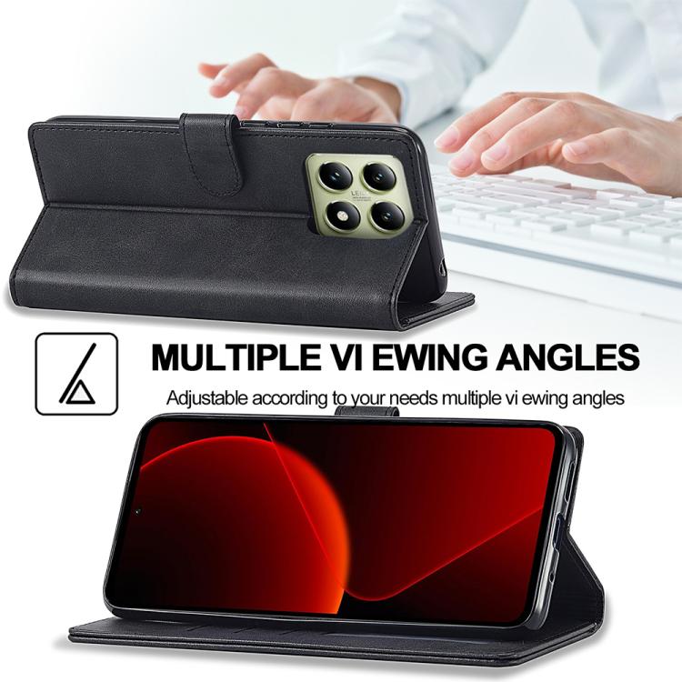 For Xiaomi 14T Pro LC.IMEEKE Calf Texture Leather Phone Case