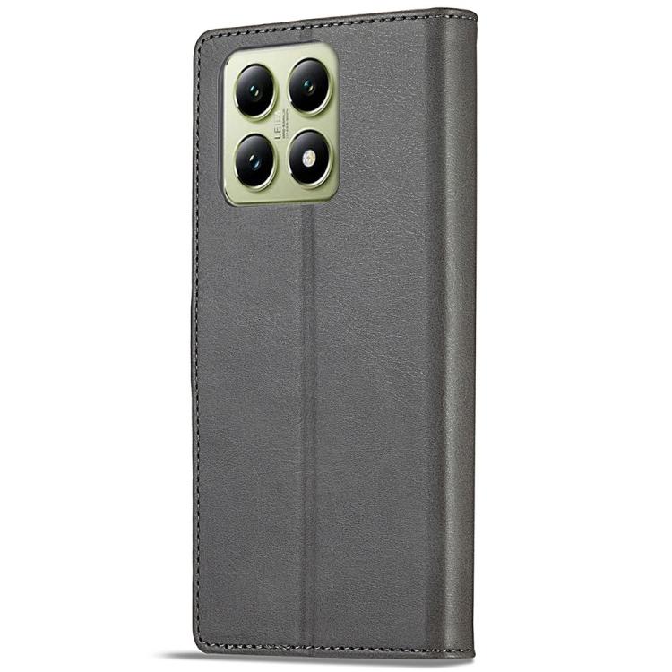For Xiaomi 14T Pro LC.IMEEKE Calf Texture Leather Phone Case