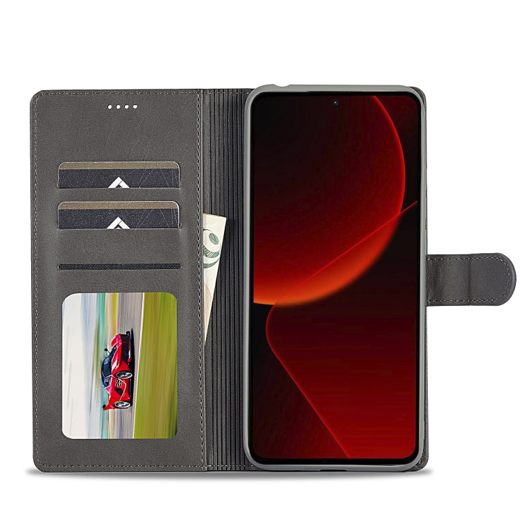 For Xiaomi 14T Pro LC.IMEEKE Calf Texture Leather Phone Case