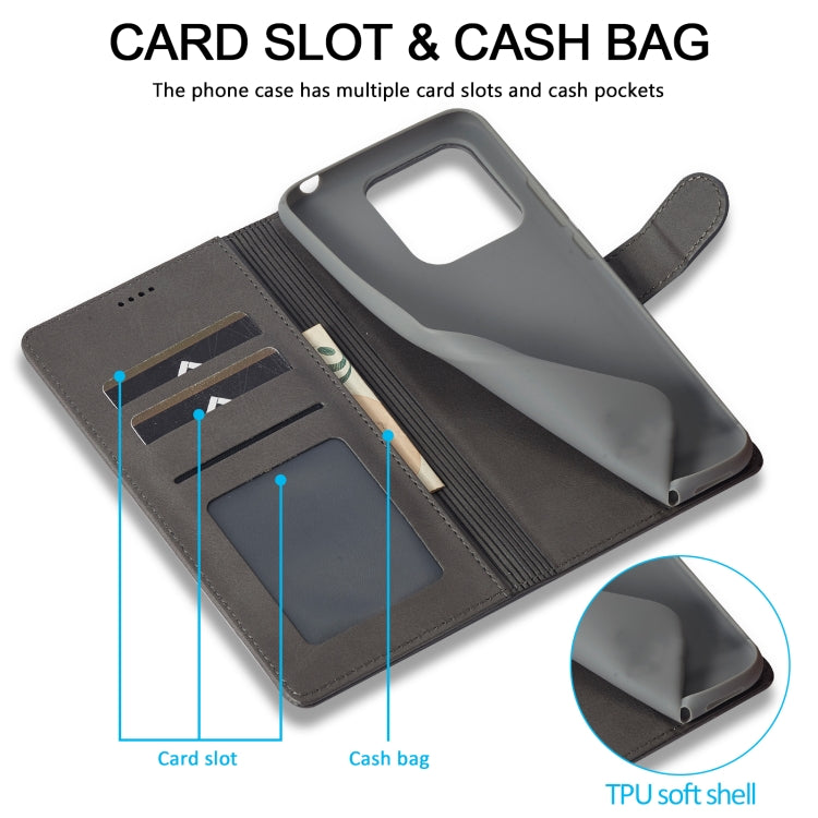 For Xiaomi 14T Pro LC.IMEEKE Calf Texture Leather Phone Case
