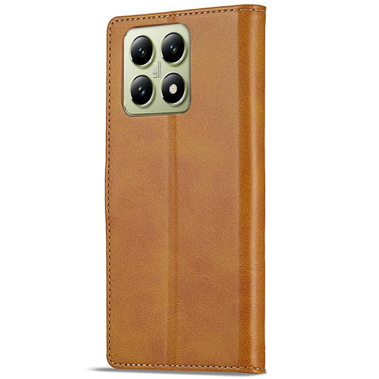 For Xiaomi 14T Pro LC.IMEEKE Calf Texture Leather Phone Case