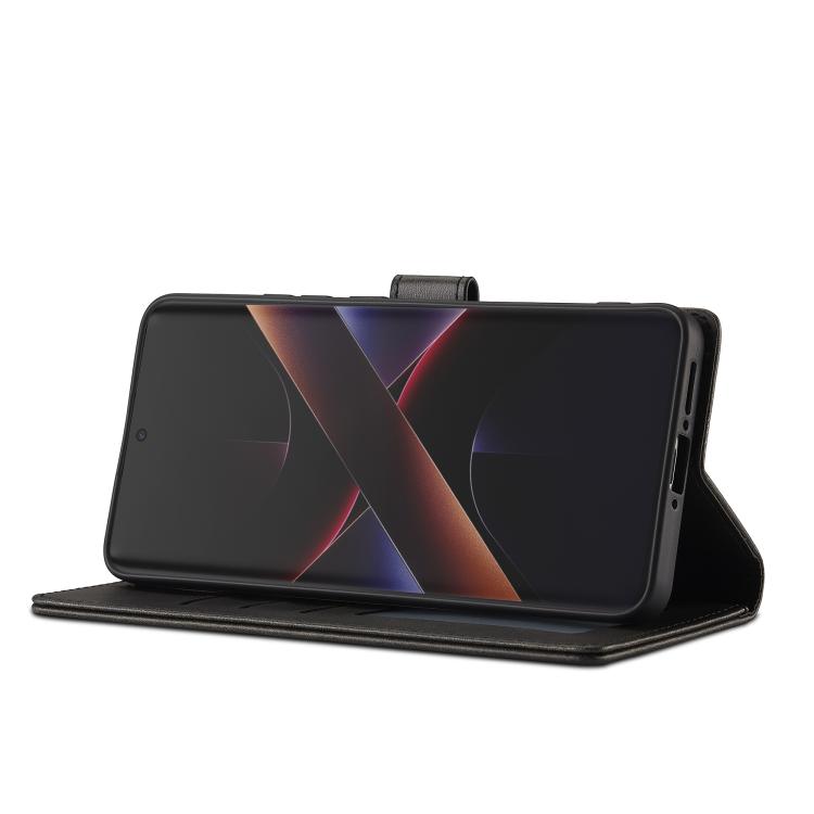 For Xiaomi Poco X7 Pro LC.IMEEKE Calf Texture Leather Phone Case