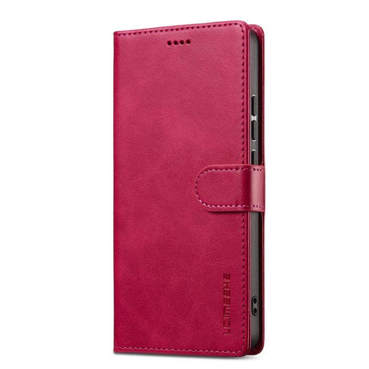 For Xiaomi Poco X7 Pro LC.IMEEKE Calf Texture Leather Phone Case