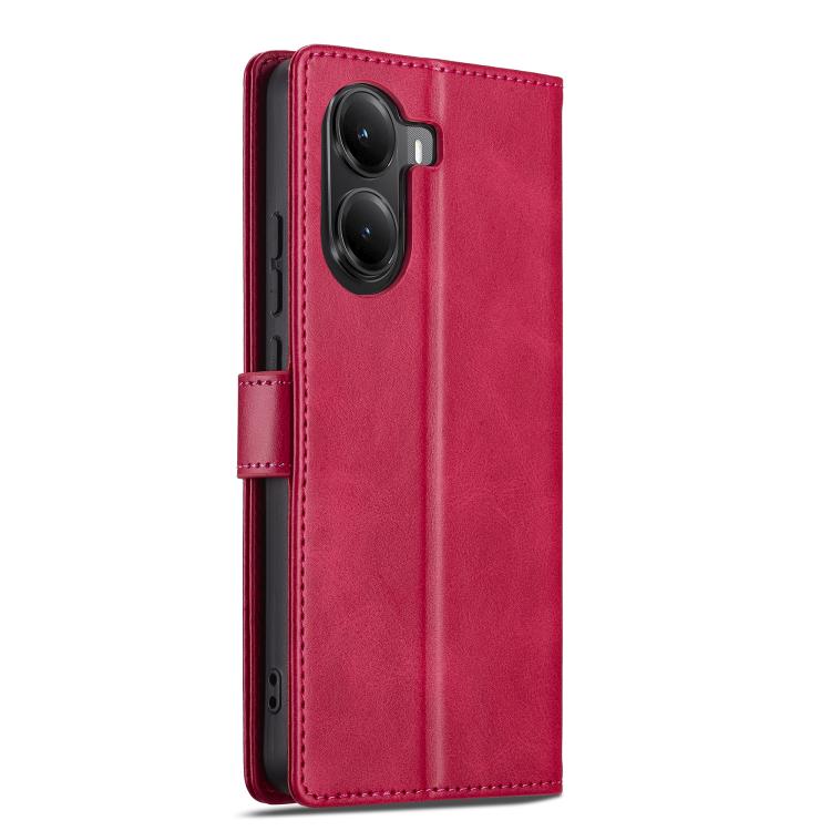 For Xiaomi Poco X7 Pro LC.IMEEKE Calf Texture Leather Phone Case