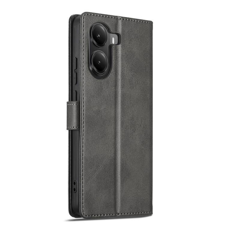 For Xiaomi Poco X7 Pro LC.IMEEKE Calf Texture Leather Phone Case