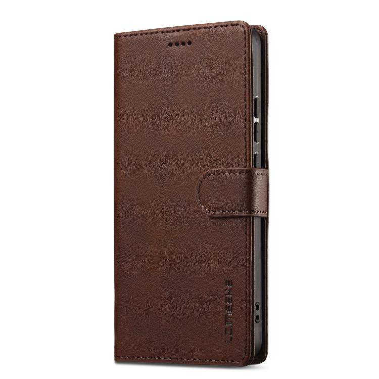 For Xiaomi Poco X7 Pro LC.IMEEKE Calf Texture Leather Phone Case