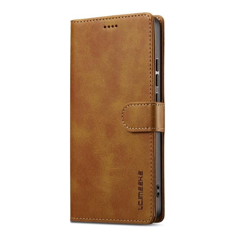 For Xiaomi Poco X7 Pro LC.IMEEKE Calf Texture Leather Phone Case