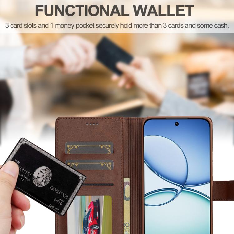 For Xiaomi 15T 5G LC.IMEEKE Calf Texture Leather Phone Case
