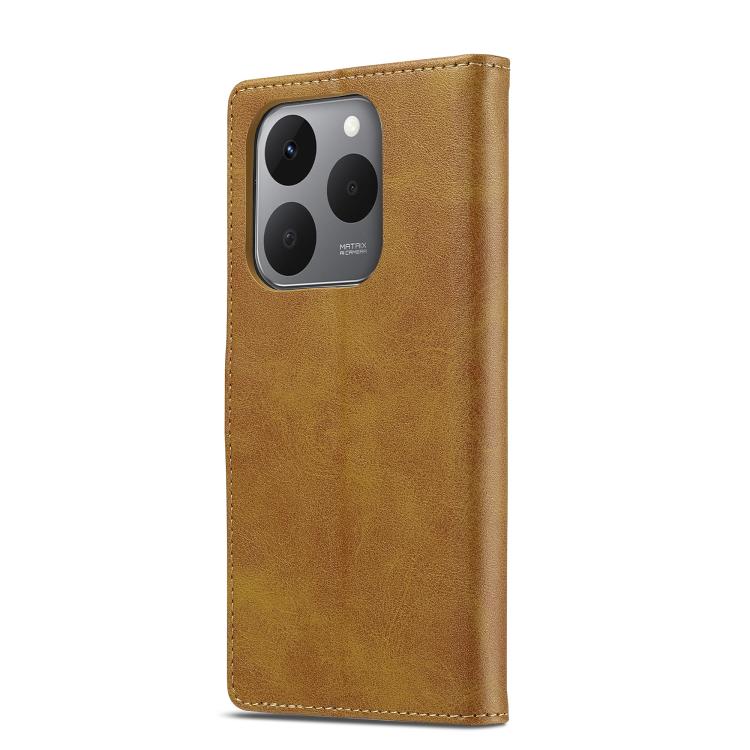 For Xiaomi 15T 5G LC.IMEEKE Calf Texture Leather Phone Case