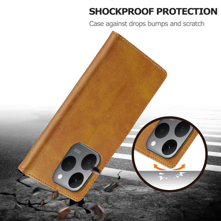For Xiaomi 15T 5G LC.IMEEKE Calf Texture Leather Phone Case
