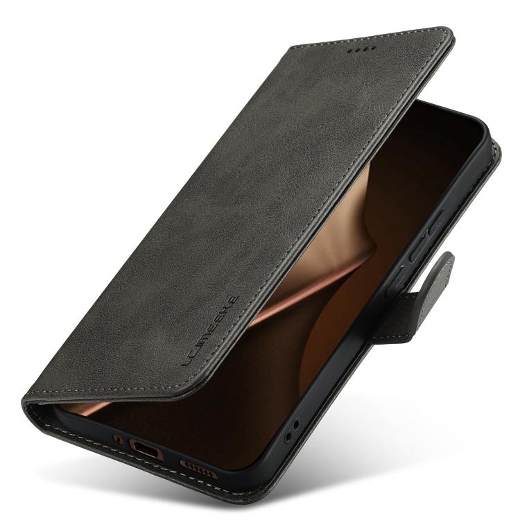 For Xiaomi 15T Pro 5G LC.IMEEKE Calf Texture Leather Phone Case