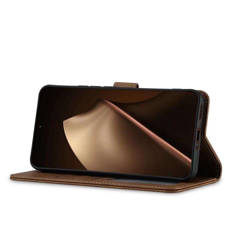 For Xiaomi 15T Pro 5G LC.IMEEKE Calf Texture Leather Phone Case
