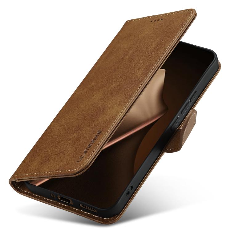 For Xiaomi 15T Pro 5G LC.IMEEKE Calf Texture Leather Phone Case