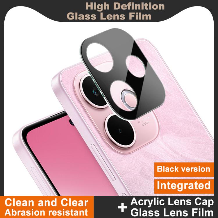 For OPPO A5 Energy 5G imak High Definition Integrated Glass Lens Film Black Version