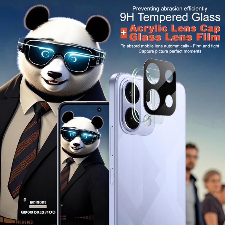 For OPPO K12s 5G / K13 5G imak High Definition Integrated Glass Lens Film Black Version