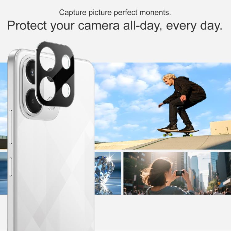 For OPPO K12s 5G / K13 5G imak High Definition Integrated Glass Lens Film Black Version