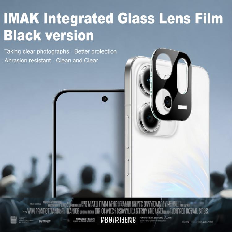 For OPPO Reno14 F 5G Global imak High Definition Integrated Glass Lens Film Black Version