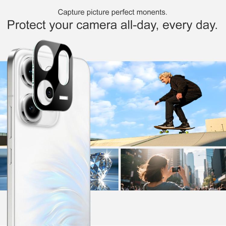 For OPPO Reno14 F 5G Global imak High Definition Integrated Glass Lens Film Black Version