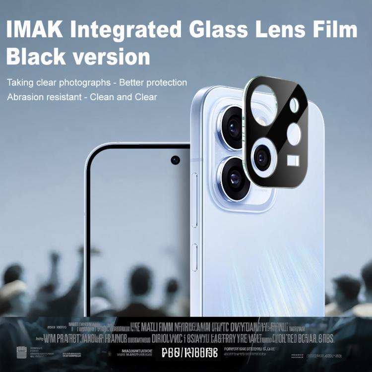 For OPPO Reno15 Pro 5G Global imak High Definition Integrated Glass Lens Film Black Version