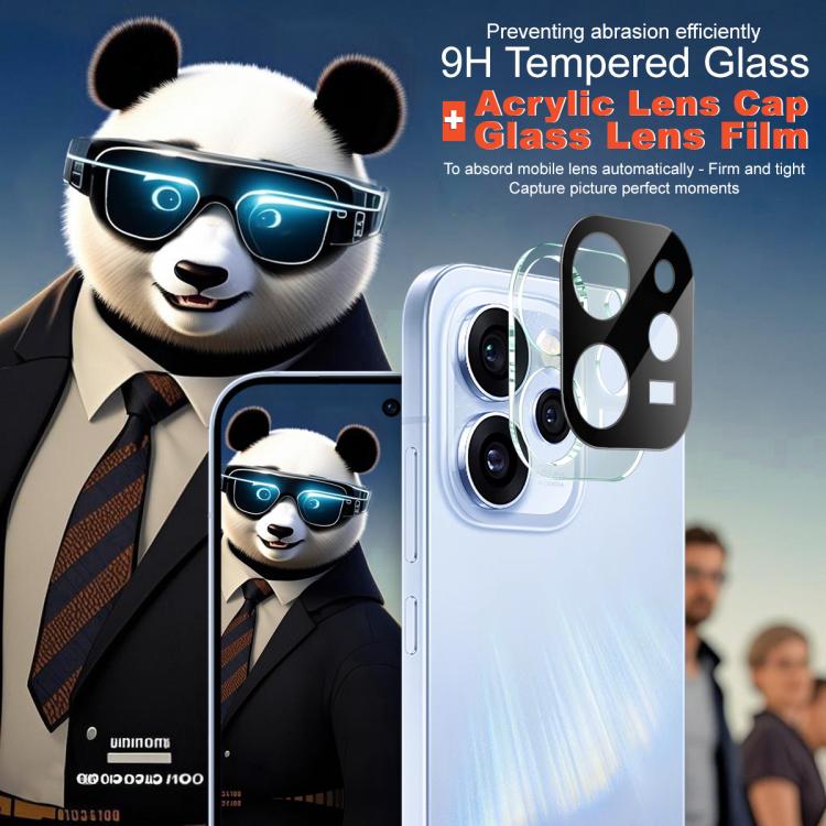 For OPPO Reno15 Pro 5G Global imak High Definition Integrated Glass Lens Film Black Version