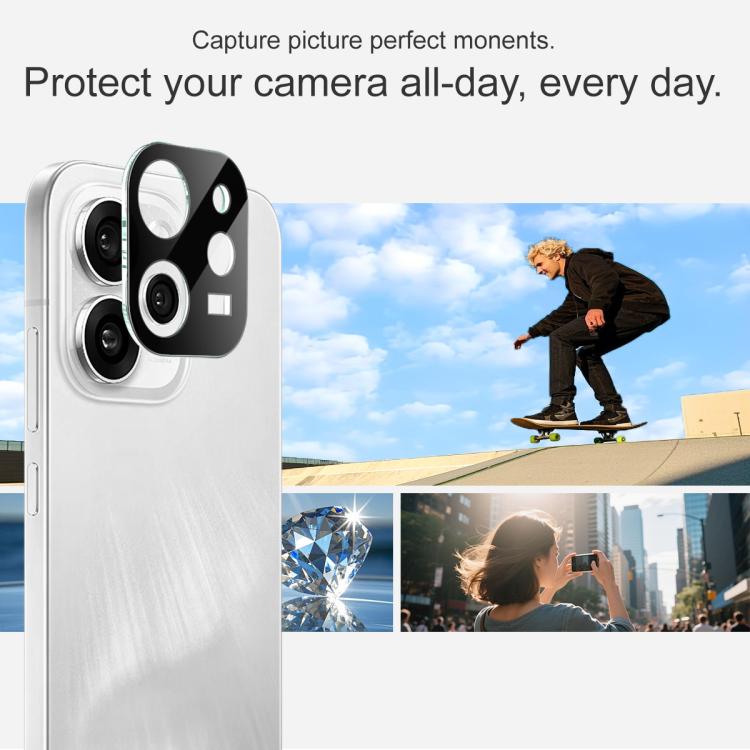 For OPPO Reno15 Pro 5G Global imak High Definition Integrated Glass Lens Film Black Version