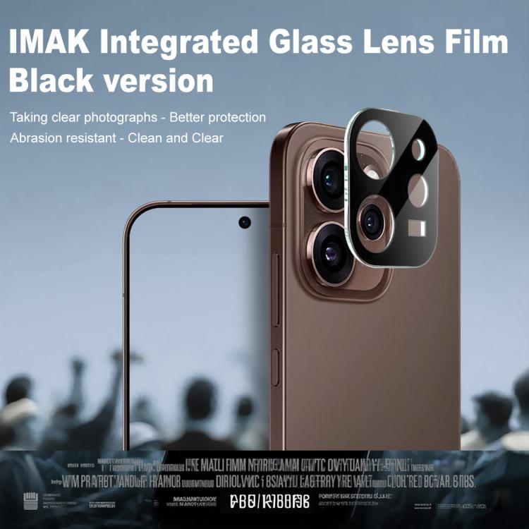 For OPPO Reno15 Pro Max 5G Global imak High Definition Integrated Glass Lens Film Black Version