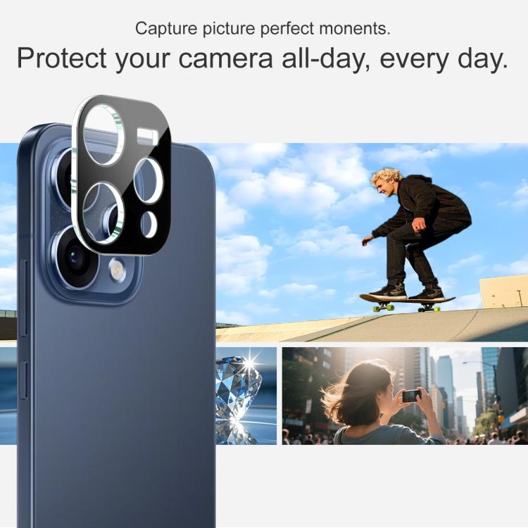 For OPPO Reno15 5G Global imak High Definition Integrated Glass Lens Film Black Version
