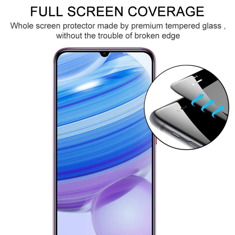 For Xiaomi Redmi 10X Pro 5G Full Glue Full Screen Tempered Glass Film