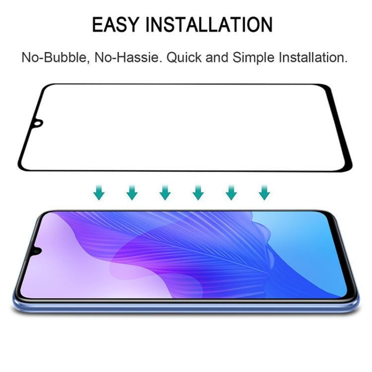 For Huawei Enjoy 20 Pro Full Glue Full Screen Tempered Glass Film
