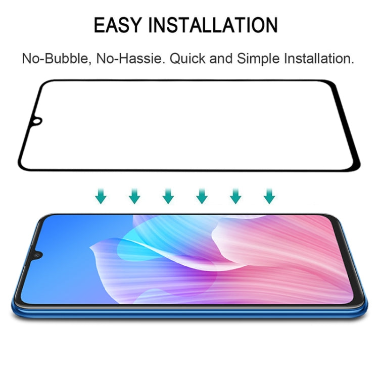 For Huawei Enjoy Z 5G Full Glue Full Screen Tempered Glass Film