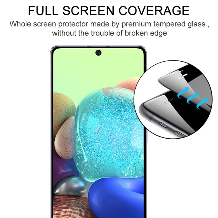 For Samsung Galaxy A Quantum Full Glue Full Screen Tempered Glass Film