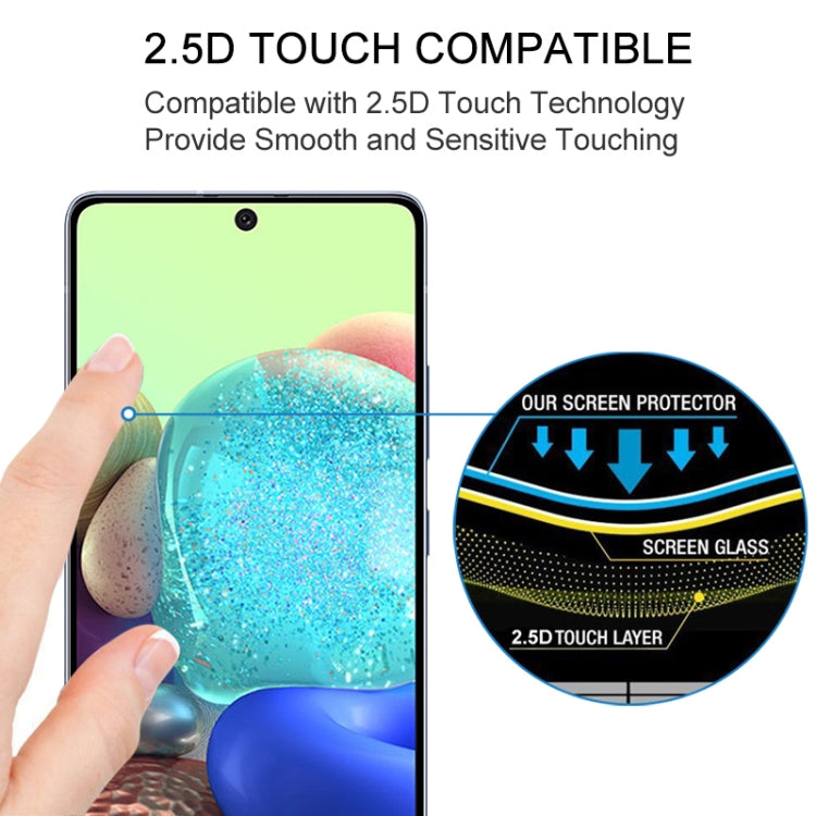 For Samsung Galaxy A Quantum Full Glue Full Screen Tempered Glass Film