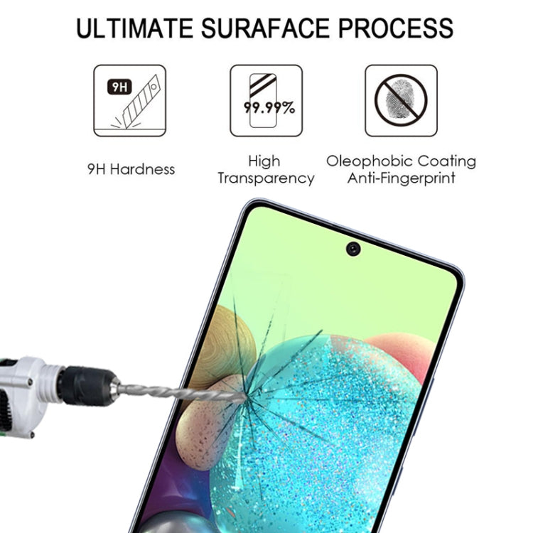 For Samsung Galaxy A Quantum Full Glue Full Screen Tempered Glass Film