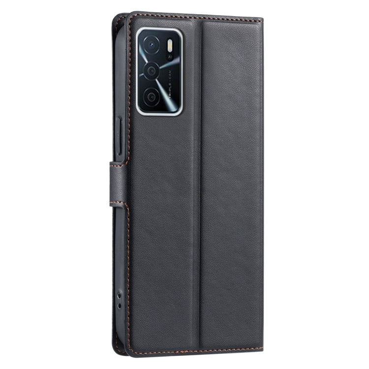 For OPPO A16 4G / A16S / A55 5G Voltage Ultra-thin Dot Leather Phone Case