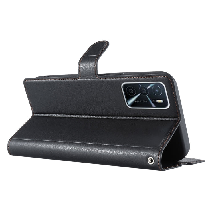 For OPPO A16 4G / A16S / A55 5G Voltage Ultra-thin Dot Leather Phone Case