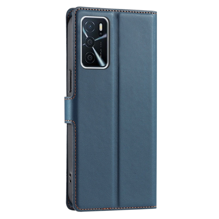 For OPPO A54 4G / A55 4G / A54S / A56 Voltage Ultra-thin Dot Leather Phone Case