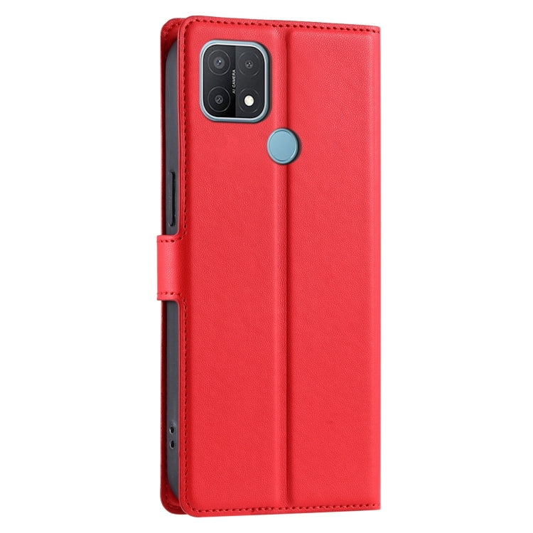 For OPPO A35 / A15 / A15S Voltage Ultra-thin Dot Leather Phone Case