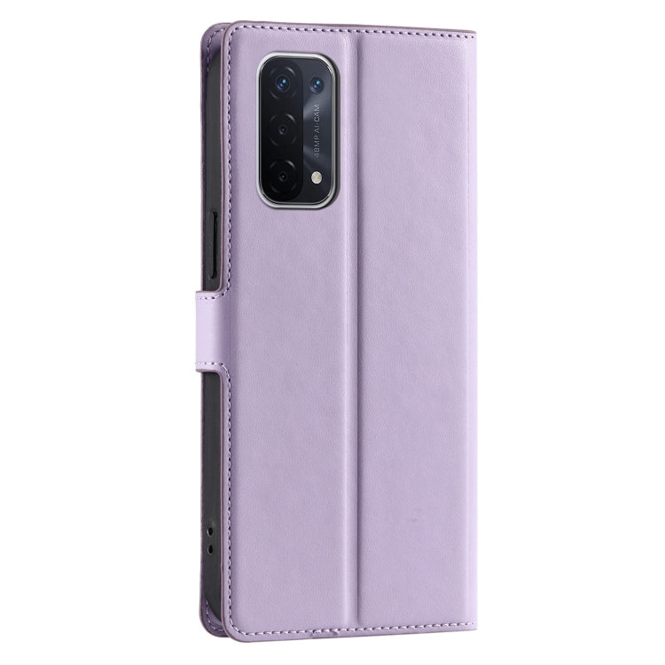 For OPPO A93 5G / A74 5G / A54 5G Voltage Ultra-thin Dot Leather Phone Case
