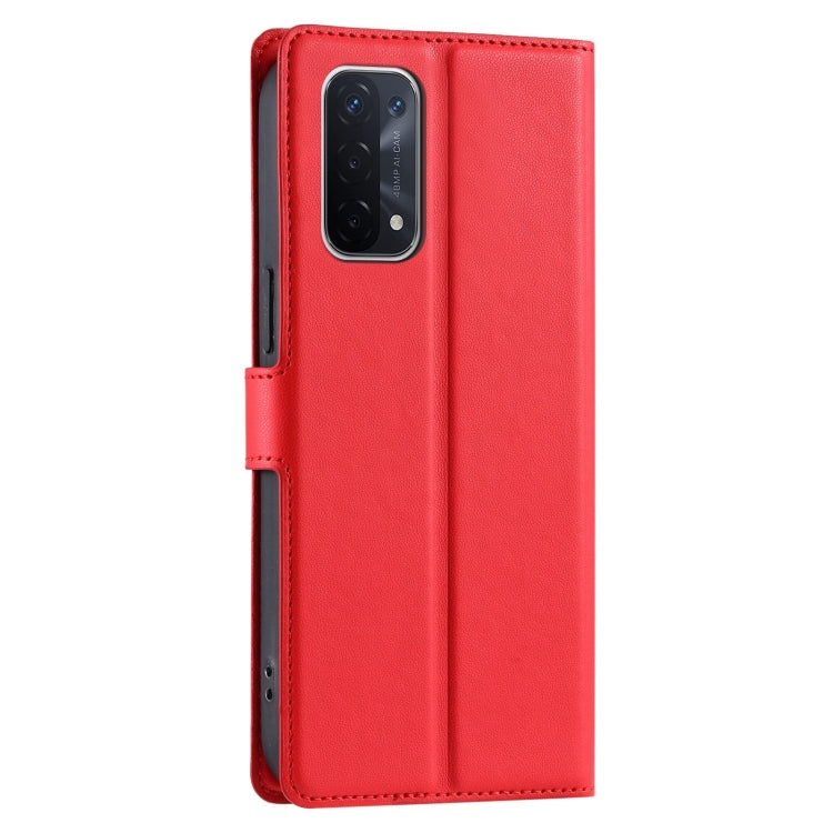 For OPPO A93 5G / A74 5G / A54 5G Voltage Ultra-thin Dot Leather Phone Case
