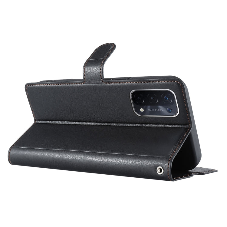 For OPPO A93 5G / A74 5G / A54 5G Voltage Ultra-thin Dot Leather Phone Case