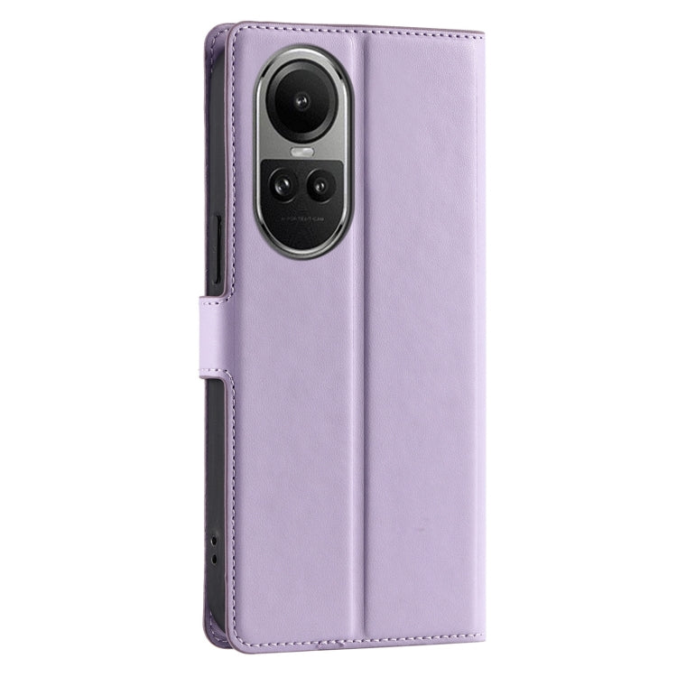 For OPPO Reno10 / Reno10 Pro Global Voltage Ultra-thin Dot Leather Phone Case