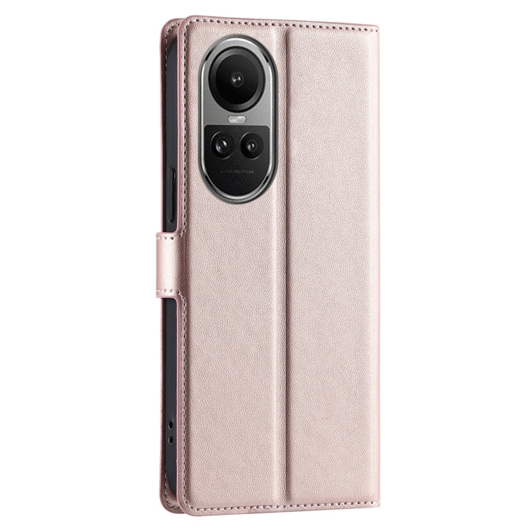 For OPPO Reno10 / Reno10 Pro Global Voltage Ultra-thin Dot Leather Phone Case