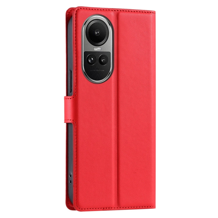 For OPPO Reno10 / Reno10 Pro Global Voltage Ultra-thin Dot Leather Phone Case