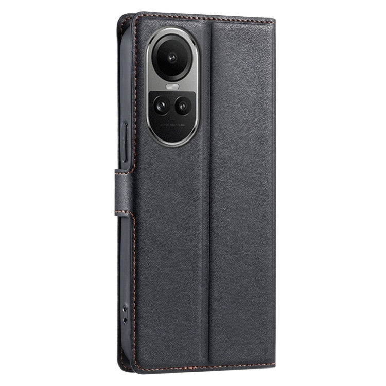 For OPPO Reno10 / Reno10 Pro Global Voltage Ultra-thin Dot Leather Phone Case