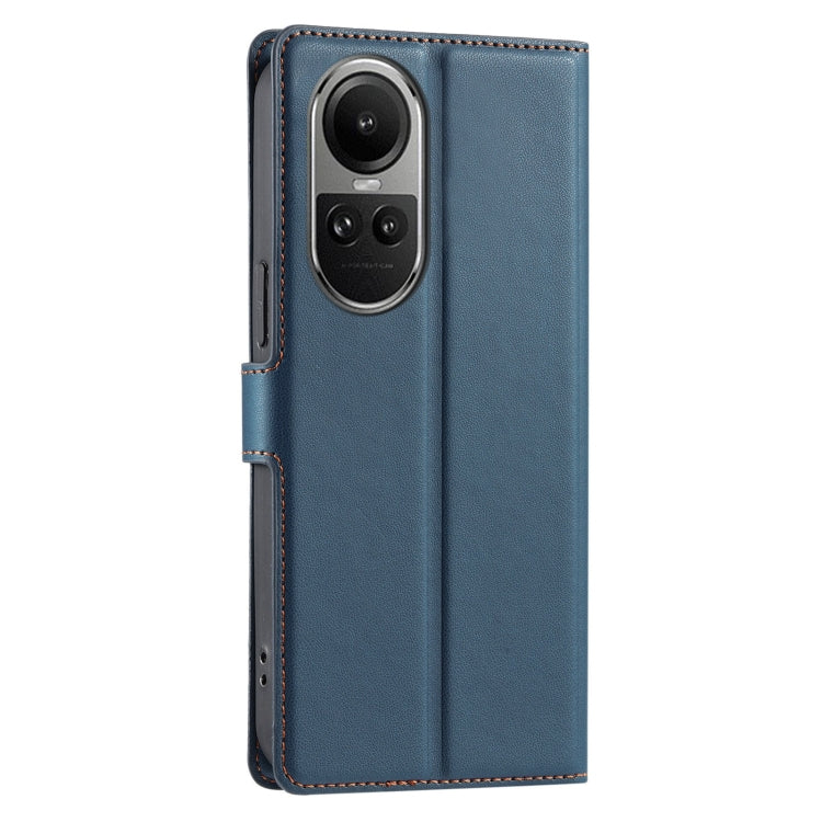 For OPPO Reno10 / Reno10 Pro Global Voltage Ultra-thin Dot Leather Phone Case