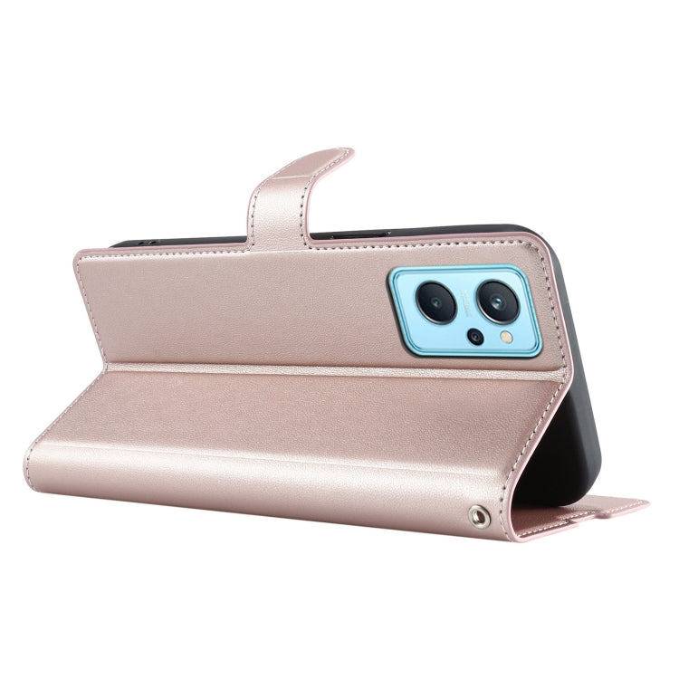 For OPPO A36 / A76 / A96 4G / K10 4G Voltage Ultra-thin Dot Leather Phone Case