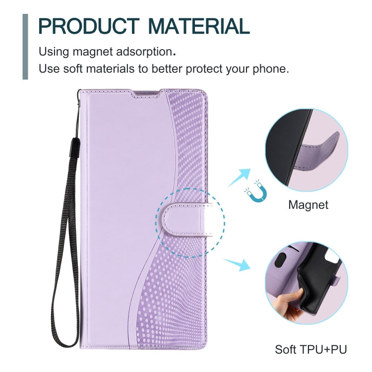 For Realme Narzo 50 5G Voltage Ultra-thin Dot Leather Phone Case