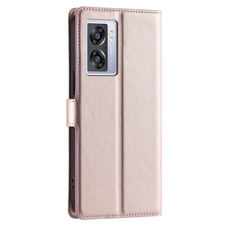 For Realme Narzo 50 5G Voltage Ultra-thin Dot Leather Phone Case