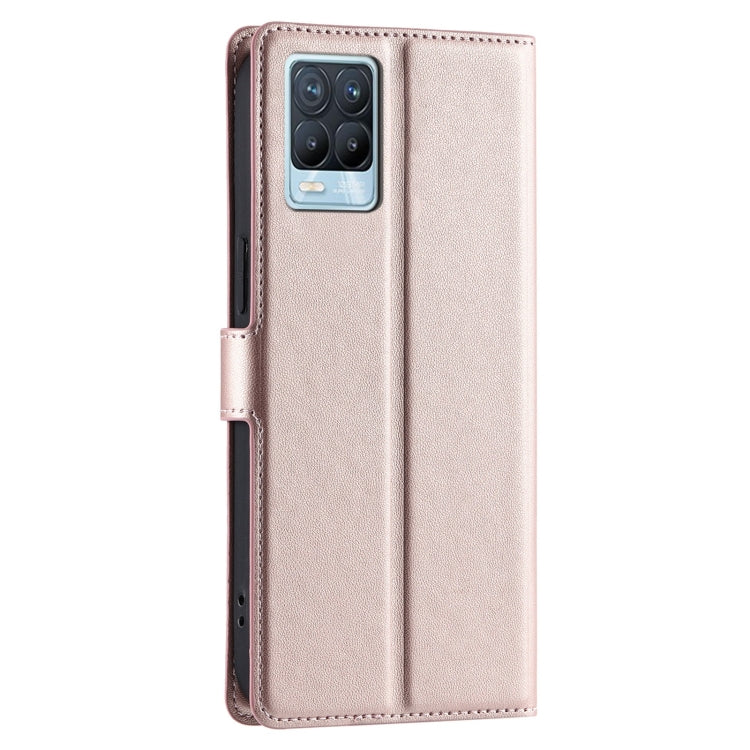 For Realme 8 4G / 8 Pro 4G Voltage Ultra-thin Dot Leather Phone Case